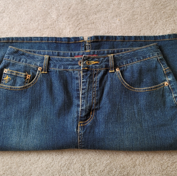 Jones Wear Jeans Denim Skirt Size 8 - Picture 8 of 10